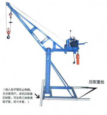 室外吊運機(jī)說明圖