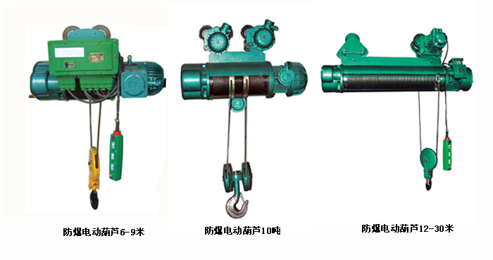 各種規(guī)格防爆電動(dòng)葫蘆廠家